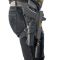 drop leg attachment and suppressed firearm