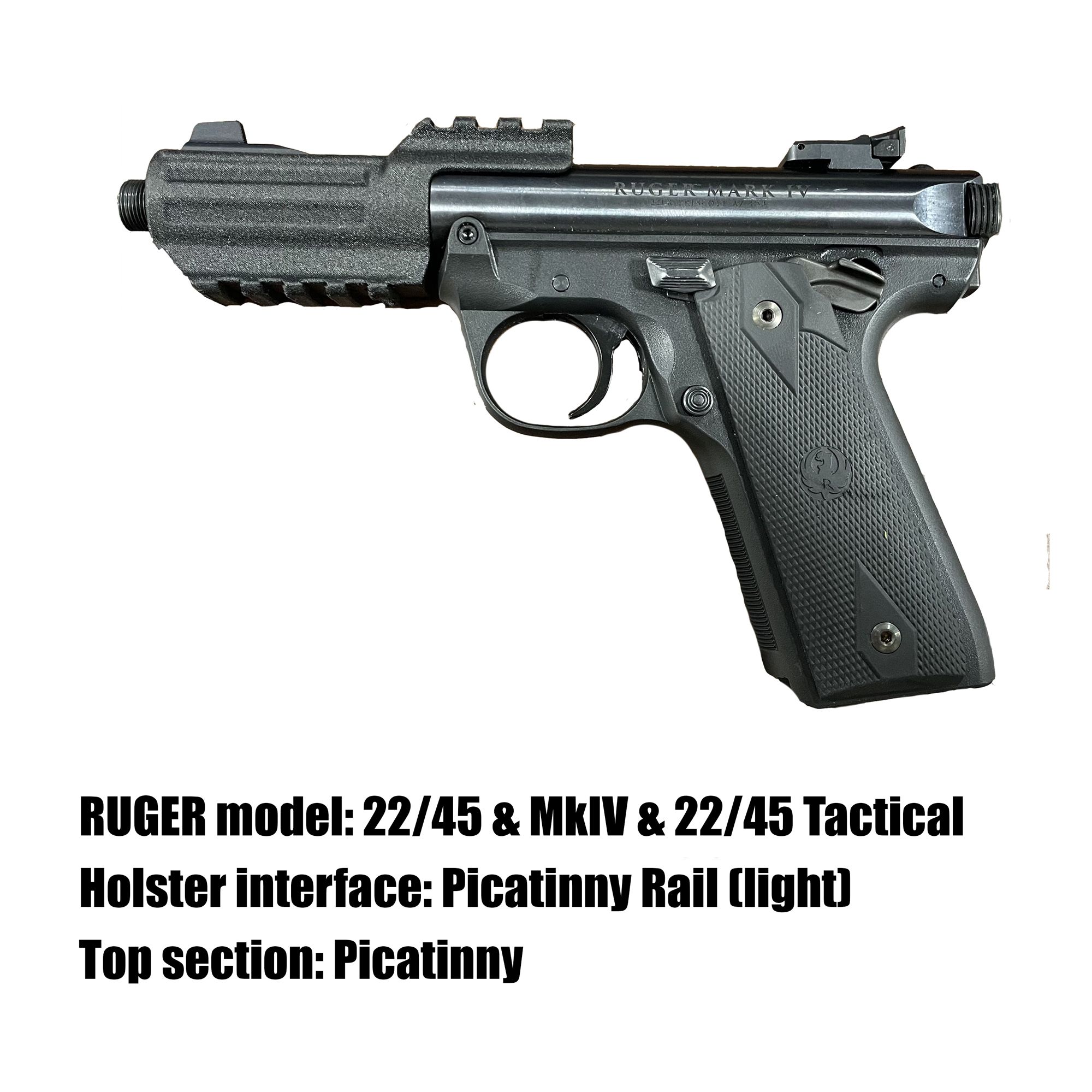 Ruger adaptor for holster use