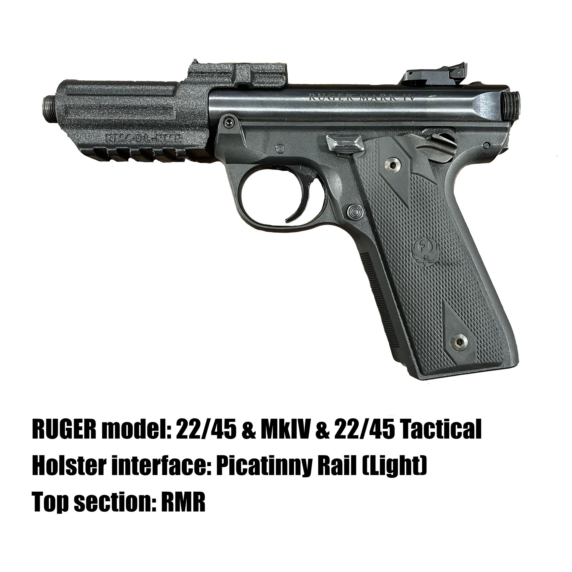 Ruger adaptor for holster use