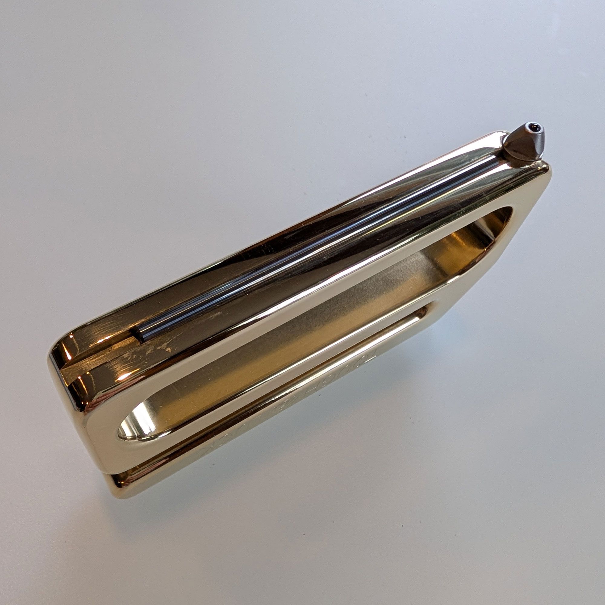 Tough Luck Knucks, Polished Brass
