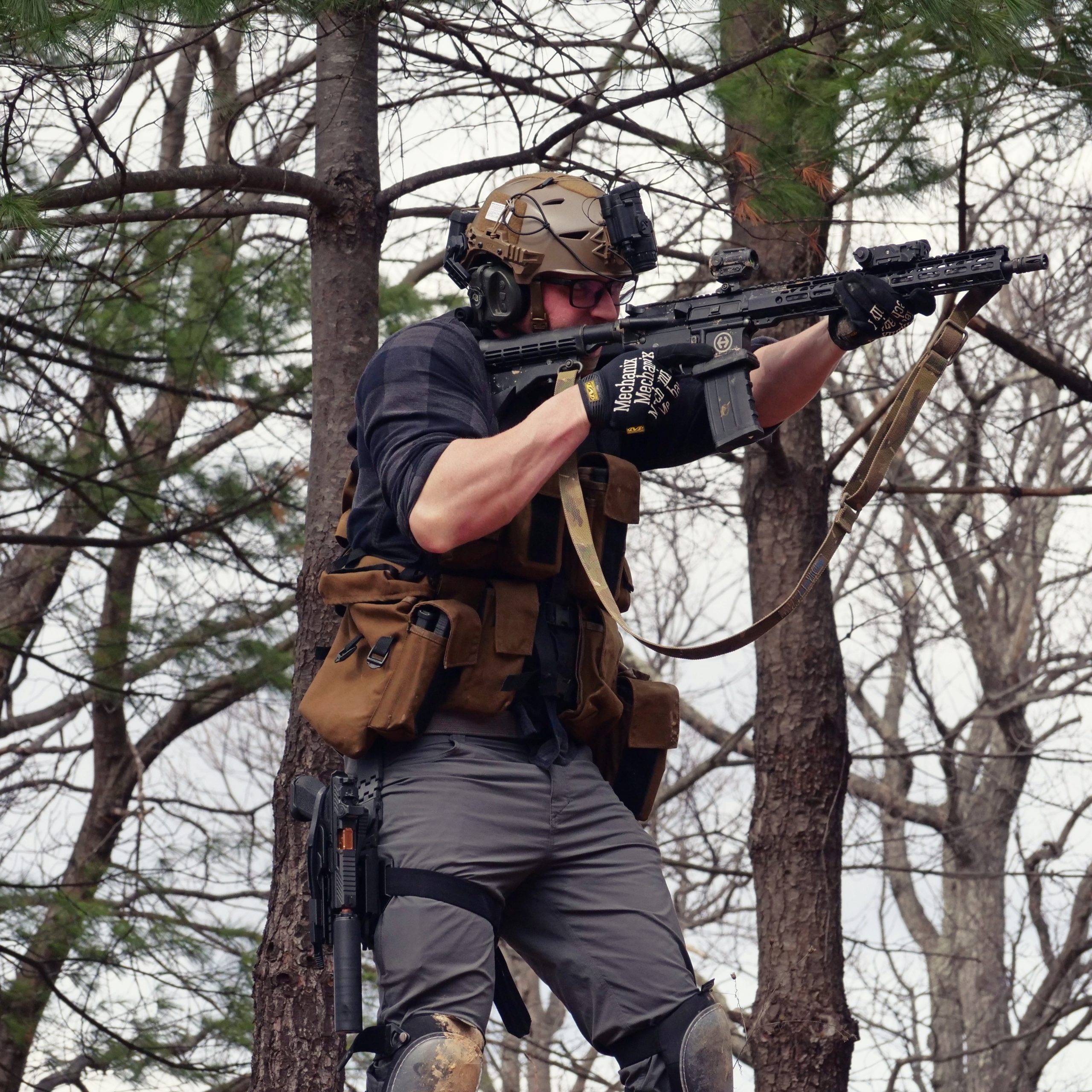 HUSH Holsters, Tactical Forest Look