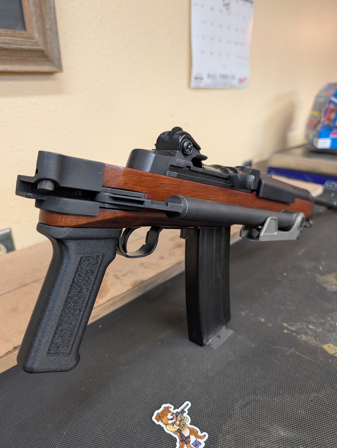 Mini-14/Mini-30 wood folding stock