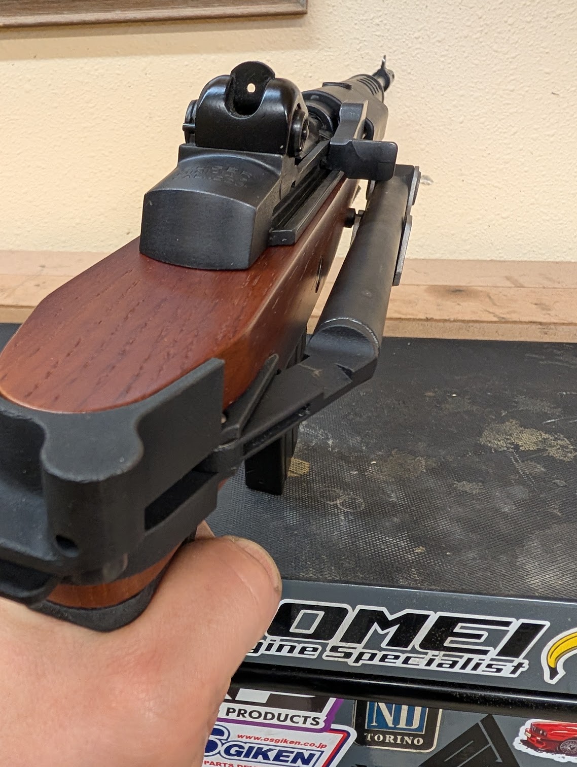 Mini-14/Mini-30 wood folding stock