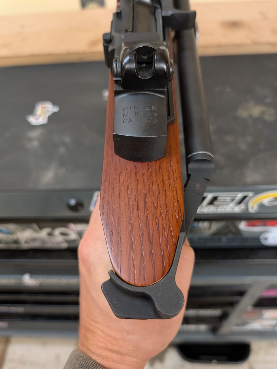 Mini-14/Mini-30 wood folding stock